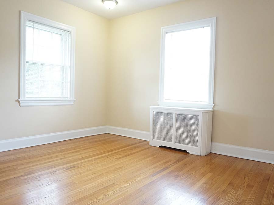 Unfurnished bedroom space in an apartment at Edgehill Court in Bala Cynwyd, PA.