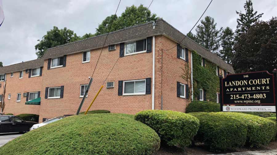 Landon Court Apartments in Lansdowne, PA